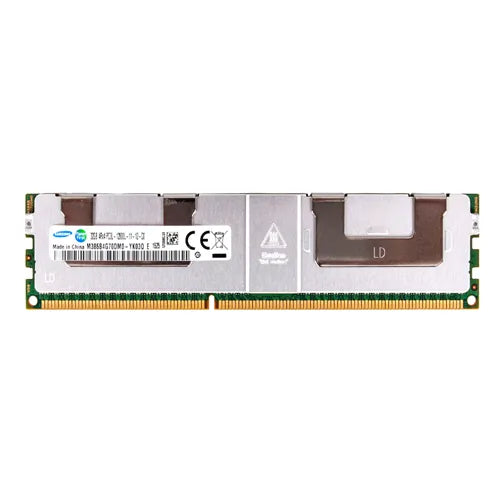 M386B4G70DM0-YK0 Samsung 32GB DDR3-1600MHz PC3-12800 ECC Registered LRDIMM CL11 4Rx4 1.35V 240-Pin Memory Module