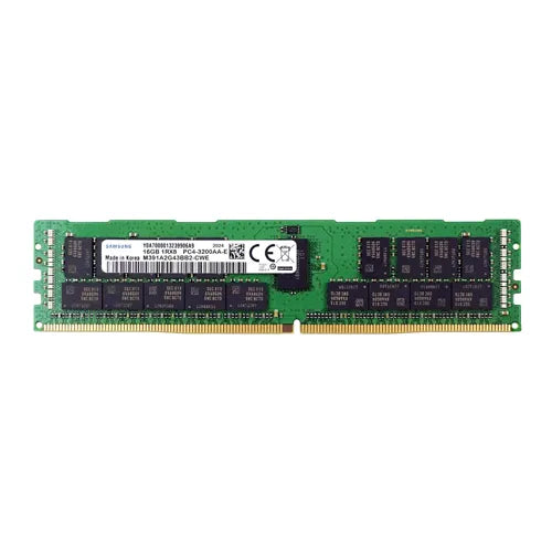 M391A2G43BB2-CWE Samsung 16GB DDR4-3200MHz PC4-25600 ECC Registered RDIMM CL22 1Rx8 1.2V 288-Pin Memory Module