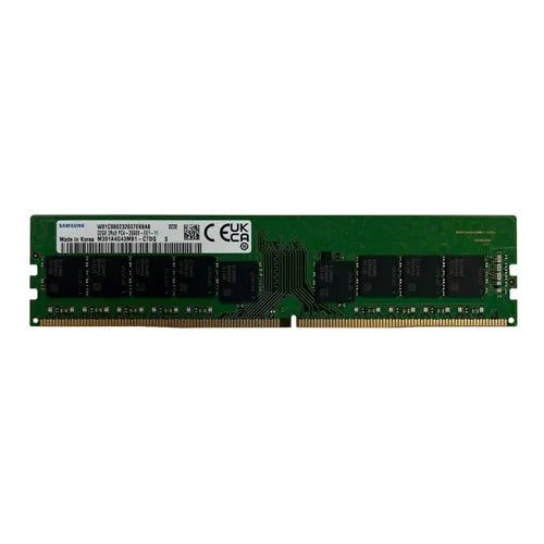 M391A4G43MB1-CTD Samsung 32GB DDR4-2666MHz PC4-21300 ECC Unbuffered UDIMM CL19 2Rx8 1.2V 288-Pin Memory Module