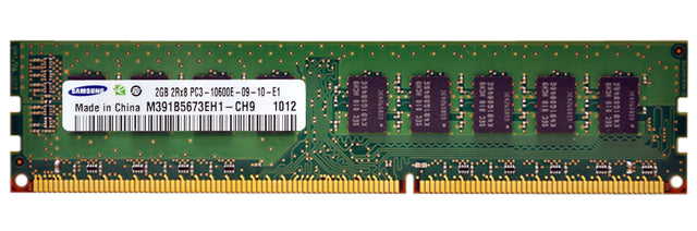 3D-13D346N720344-2G 2GB Module DDR3 PC3-10600 CL=9 ECC Unbuffered DDR3-1333 1.5V 256Meg x 72 for Tyan FT72B7015 Server n/a