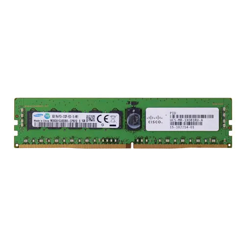 M393A1G40DB0-CPB2Q Samsung 8GB DDR4-2133MHz PC4-17000 ECC Registered RDIMM CL15 1Rx4 1.2V 288-Pin Memory Module