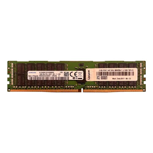 M393A2G40DB1-CRC Samsung 16GB DDR4-2400MHz PC4-19200 ECC Registered RDIMM CL17 2Rx4 1.2V 288-Pin Memory Module