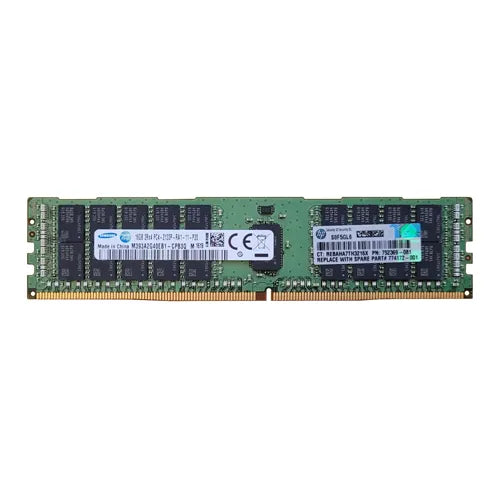 M393A2G40EB1-CPB3Q Samsung 16GB DDR4-2133MHz PC4-17000 ECC Registered RDIMM CL15 2Rx4 1.2V 288-Pin Memory Module
