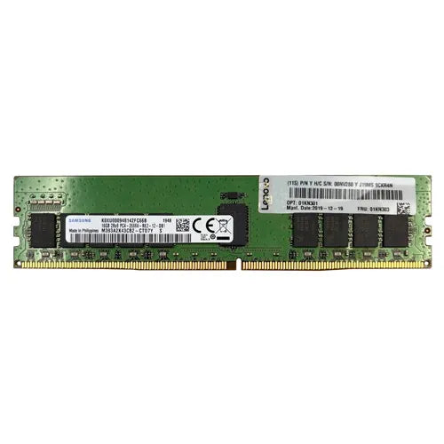 M393A2K43CB2-CTD7Y Samsung 16GB DDR4-2666MHz PC4-21300 ECC Registered RDIMM CL19 2Rx8 1.2V 288-Pin Memory Module