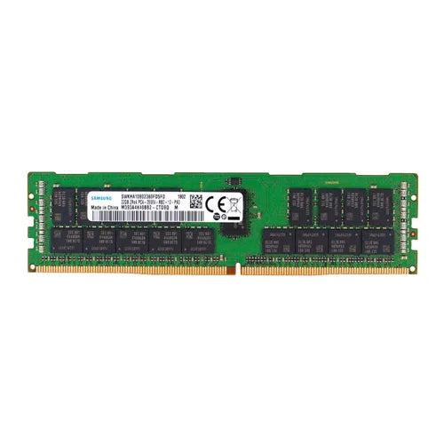 M393A4K40BB2-CTD8Q Samsung 32GB DDR4-2666MHz PC4-21300 ECC Registered RDIMM CL19 2Rx4 1.2V 288-Pin Memory Module