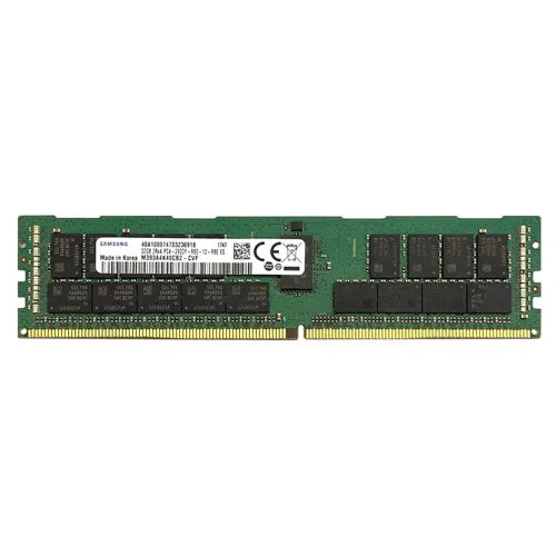 M393A4K40CB2-CVF Samsung 32GB DDR4-2933MHz PC4-23400 ECC Registered RDIMM CL21 2Rx4 1.2V 288-Pin Memory Module