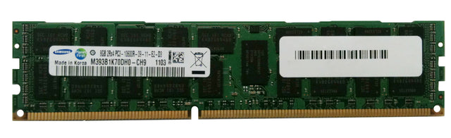 3D-13D350R28859-8G 8GB Module DDR3 PC3-10600 CL=9 Registered ECC w/Parity DDR3-1333 Dual Rank, x4 1.5V 1024Meg x 72 for HP/Compaq ProLiant BL685 G7 Opteron 2.2GHz (518870-B21) 500205-071, 500662-B21