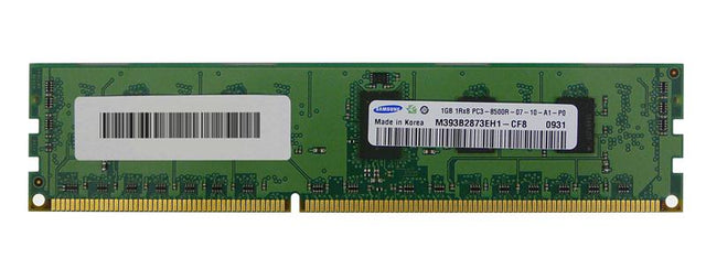 3D-13D346R10120-3G 3GB Kit (3 x 1GB) DDR3 PC3-8500 CL=7 Registered ECC w/Parity DDR3-1066 Single Rank 1.5V 128Meg x 72 for Tyan FT72B7015 Server n/a