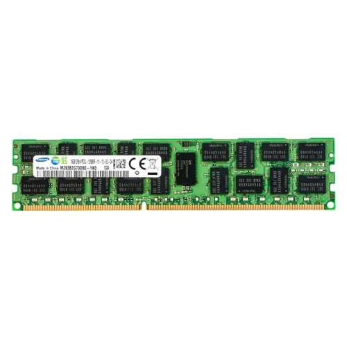 M393B2G70DB0-YK0 Samsung 16GB DDR3-1600MHz PC3-12800 ECC Registered RDIMM CL11 2Rx4 1.35V 240-Pin Memory Module