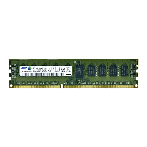 M393B5273CH0-CH9 Samsung 4GB DDR3-1333MHz PC3-10600 ECC Registered RDIMM CL9 2Rx8 1.5V 240-Pin Memory Module