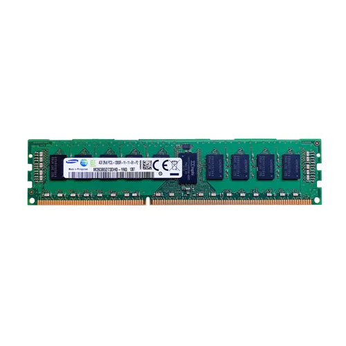 M393B5273DH0-YK0 Samsung 4GB DDR3-1600MHz PC3-12800 ECC Registered RDIMM CL11 2Rx8 1.35V 240-Pin Memory Module