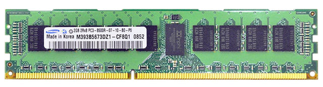 3DDL317-2552 3D Memory 8GB Kit (4 X 2GB) PC3-8500 DDR3-1066MHz ECC Registered CL7 240-Pin DIMM Dual Rank Memory P/N (compatible with 317-2552)