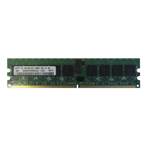 M393T2953CZ3-CCC Samsung 1GB DDR2-400MHz PC2-3200 ECC Registered RDIMM CL3 2Rx8 1.8V 240-Pin Memory Module