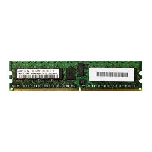 M393T5660QZA-CE7 Samsung 2GB DDR2-800MHz PC2-6400 ECC Registered RDIMM CL6 1Rx4 1.8V 240-Pin Memory Module