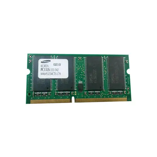 M464S3254CTS-L7A - Samsung 256MB 133MHz PC133 non-ECC Unbuffered CL3 144-Pin SDRAM SoDimm Memory Module
