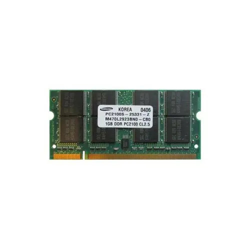 M470L2923BNO-CB0 - Samsung 1GB DDR-266MHz PC2100 non-ECC Unbuffered CL2.5 200-Pin SoDimm Memory Module