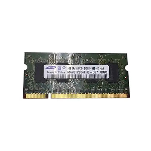 M470T2864EH3-CE7 - Samsung 1GB DDR2-800MHz PC2-6400 non-ECC Unbuffered CL6 200-Pin SoDimm Memory Module