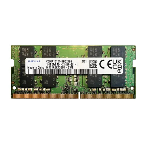 M471A2K43EB1-CWE Samsung 16GB DDR4-3200MHz PC4-25600 Non-ECC Unbuffered SODIMM CL22 2Rx8 1.2V 260-Pin Memory Module