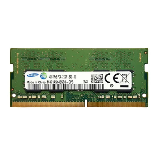 M471A5143SB0-CPB Samsung 4GB DDR4-2133MHz PC4-17000 Non-ECC Unbuffered SODIMM CL15 1Rx8 1.2V 260-Pin Memory Module