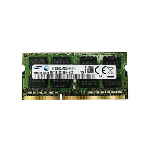 M471B1G73EBO-YKO - Samsung 8GB DDR3-1600MHz PC3-12800 non-ECC Unbuffered CL11 204-Pin SoDimm Dual Rank Memory Module