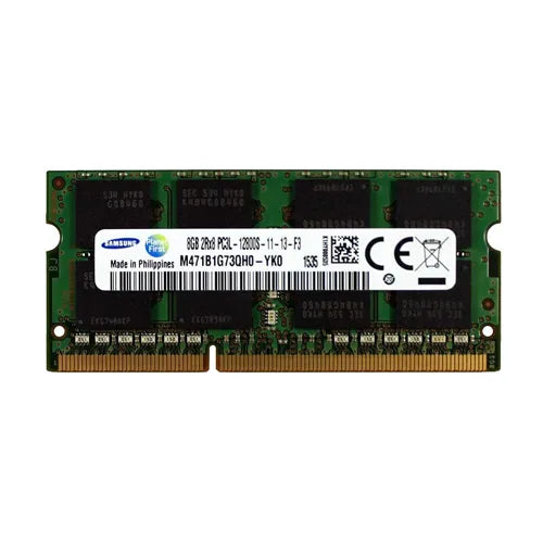 M471B1G73QH0-YK0 Samsung 8GB DDR3-1600MHz PC3-12800 Non-ECC Unbuffered SODIMM CL11 2Rx8 1.35V 204-Pin Memory Module