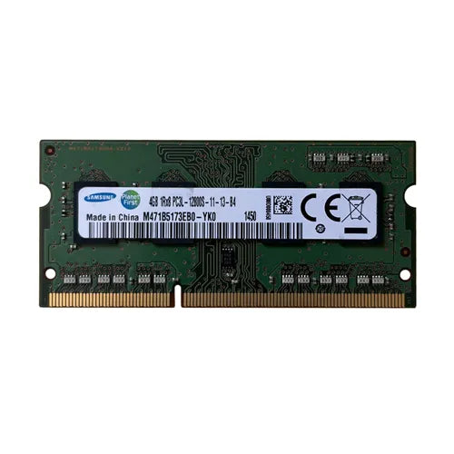 M471B5173EB0-YK0 Samsung 4GB DDR3-1600MHz PC3-12800 Non-ECC Unbuffered SODIMM CL11 1Rx8 1.35V 204-Pin Memory Module