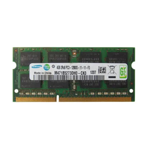 M471B5273DH0-CK0 Samsung 4GB DDR3-1600MHz PC3-12800 Non-ECC Unbuffered SODIMM CL11 2Rx8 1.5V 204-Pin Memory Module