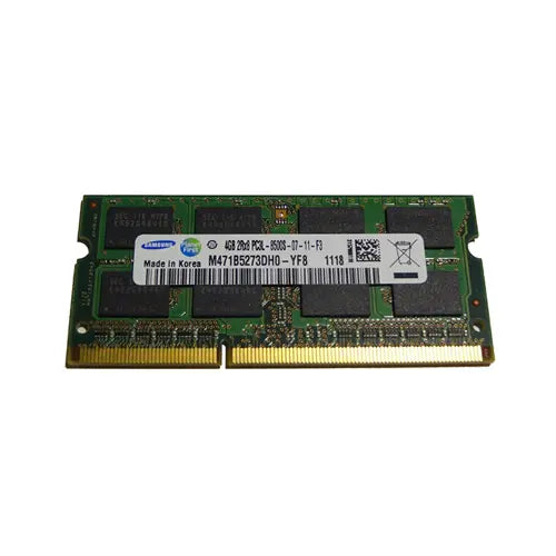 M471B5273DH0-YF8 - Samsung 4GB DDR3-1066MHz PC3-8500 non-ECC Unbuffered CL7 204-Pin SoDimm 1.35V Low Voltage Memory Module