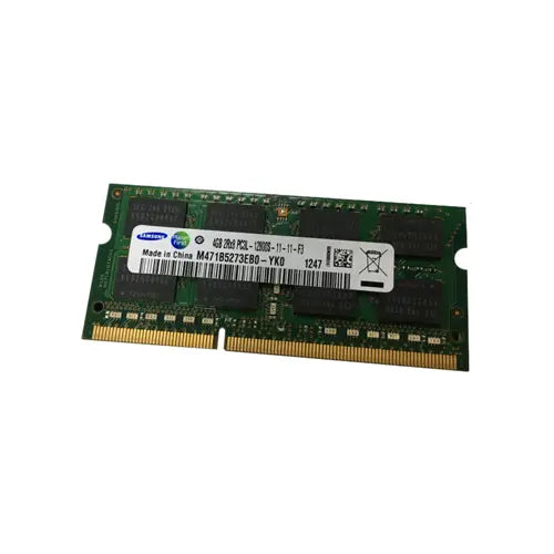 M471B5273EB0-YKO - Samsung 4GB DDR3-1600MHz PC3-12800 non-ECC Unbuffered CL11 204-Pin SoDimm 1.35V Low Voltage Dual Rank Memory Module