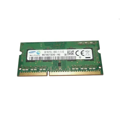 M471B5773CHS-YK0 - Samsung 2GB DDR3-1600MHz PC3-12800 non-ECC Unbuffered CL11 204-Pin SoDimm 1.35V Low Voltage Single Rank Memory Module