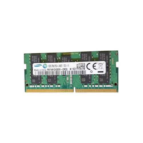 M474A1G43EB1-CRCQ - Samsung 8GB DDR4-2400MHz PC4-19200 ECC Unbuffered CL17 260-Pin SoDimm 1.2V Dual Rank Memory Module