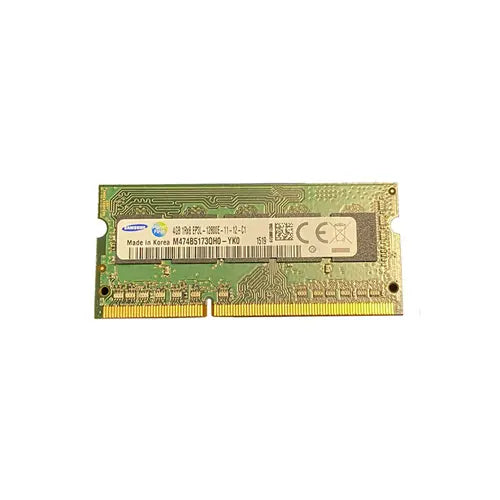 M474B5173QH0-YK0 - Samsung 4GB DDR3-1600MHz PC3-12800 ECC Unbuffered CL11 204-Pin SoDimm 1.35V Low Voltage Single Rank Memory Module
