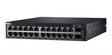 Dell - M9Y21 - Networking X1026 24-Ports SFP 10/100/1000Base-T PoE Manageable Layer 2 Rack-Mountable Gigabit Ethernet Switch