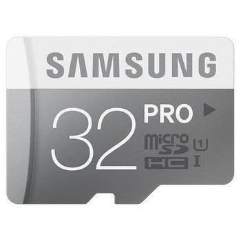 Samsung - MB-MG32DA/CA - Pro 32GB microSDHC UHS-I Flash Memory Card
