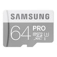 Samsung - MB-MG64EA/AM - Pro 64GB Class 10 microSDXC UHS-I Flash Memory Card