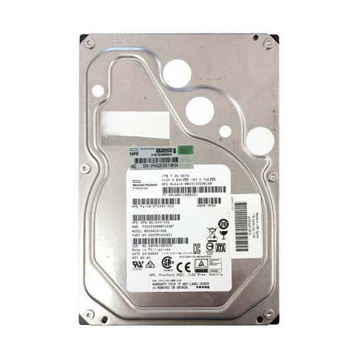 MB001000GWJAN HP 1TB 7200RPM SATA 6Gb/s Hot-Swappable 3.5-Inch Midline Hard Drive for ProLiant Servers and Storage Arrays