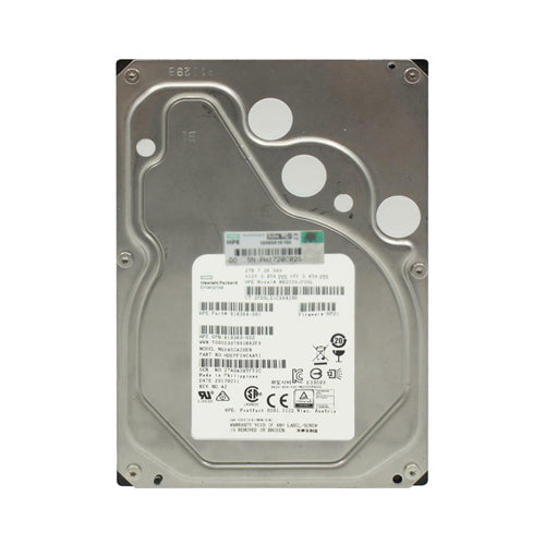 MB2000JFDSL HP 2TB 7200RPM SAS 12Gb/s Hot-Pluggable 3.5-Inch Midline Hard Drive with Tray for ProLiant Servers