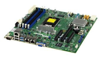 MBDX11SSLFO - SuperMicro Socket H4 LGA 1151 Xeon E3-1200 v5 / v6 Intel C232 Chipset DDR4 4 x DIMM 6 x SATA 6Gbps micro-ATX Server Motherboard