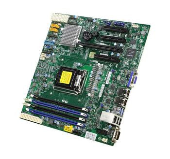 MBDX11SSMFB - SuperMicro Socket H4 LGA 1151 Xeon E3-1200 v5 / v6 Intel C236 Chipset DDR4 4 x DIMM 8 x SATA 6Gbps micro-ATX Server Motherboard