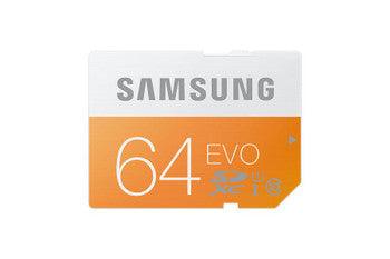 Samsung - MBSC64DAM - EVO Plus 64GB Class 10 SDXC UHS-I Flash Memory Card