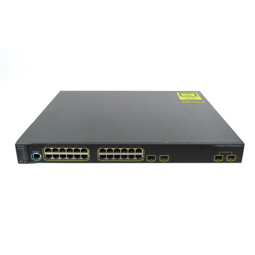 ME-C3750-24TE-M-= Cisco Catalyst 3750 Metro Series C3750-24TE 24 x Ports 10/100Base-T + 4 x Ports SFP Rack-mountable Layer 2 Managed Fast Ethernet Network Switch