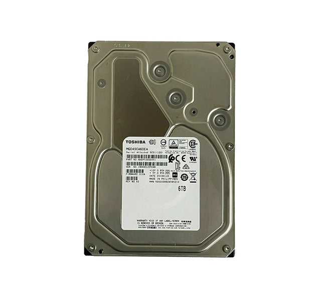 MG04SCA60EA - Toshiba 6TB 7200RPM SAS 12Gb/s 3.5-Inch Hard Drive