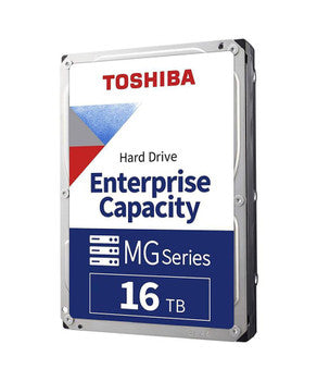 Toshiba - MG08ACA16TEY - MG08 Series 16TB 7200RPM SATA 6Gbps 512MB Cache (SIE / 512e) 3.5-inch Internal Hard Drive