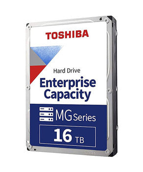 Toshiba - MG08ACP16TA - MG08 Series 16TB 7200RPM SATA 6Gbps 512MB Cache (SED / 4Kn) 3.5-inch Internal Hard Drive