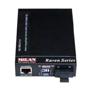 MIL-RC6113SX Transition 10/100/1000Base-TX to 1000Base-SX SC Multi-mode Fiber (MMF) Media Converter