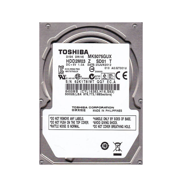 500GB 5400RPM USB 3.0 8MB Cache 2.5-Inch Hard Drive