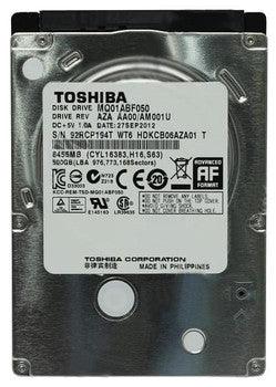 Toshiba - MQ01ABF050-B2 - 500GB 5400RPM SATA 6.0 Gbps 2.5 8MB Cache Mobile Thin Hard Drive"