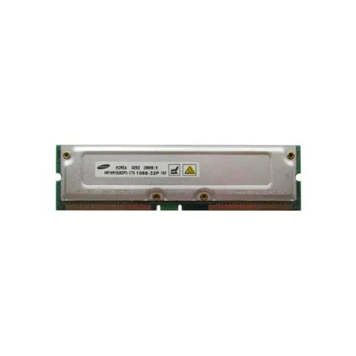 MR16R1628DF0-CT9 - Samsung 256MB PC1066 non-ECC 32ns 1066MHz 184-Pin RDRAM RIMM Memory Module