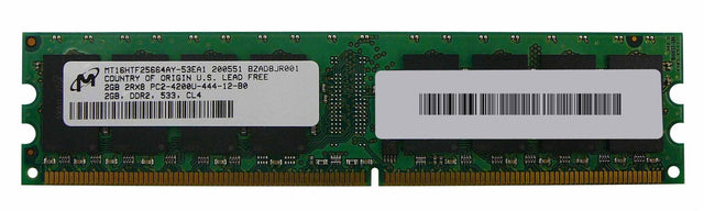 3D-13D245N649442-2G 2GB Module DDR2 PC2-4200 CL=4 non-ECC Unbuffered DDR2-533 1.8V 256Meg x 64 for HP/Compaq CQ2300UK Desktop PV559AA