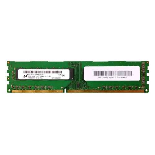 MT16JTF1G64AZ-1G6E1 Micron 8GB DDR3-1600MHz PC3-12800 Non-ECC Unbuffered UDIMM CL11 2Rx8 1.5V 240-Pin Memory Module